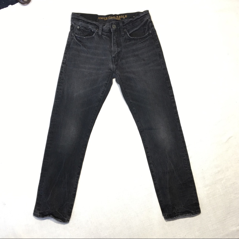 American Eagle Black Skinny High Rise Jeans